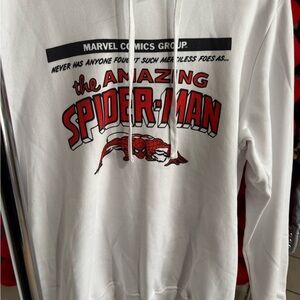 Marvel White Amazing Spider-Man Hoodie
